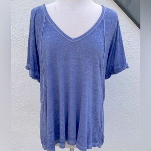 Free People burned out tee.
